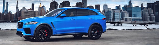 יגואר F-PACE SVR - תערוכת ניו-יורק 2018